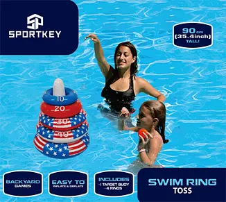 SWIM RING TOSS
